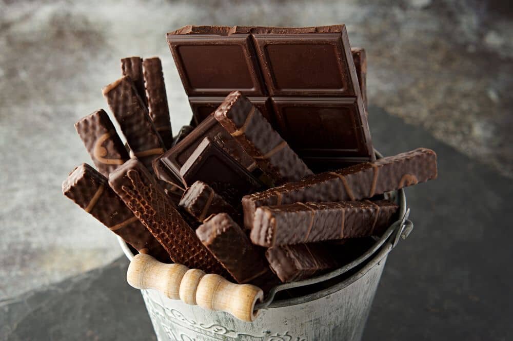 шоколад  - способ снять стресс